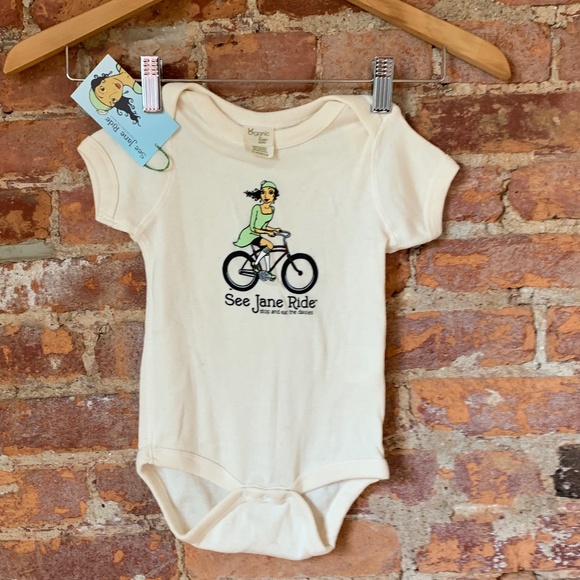 Organic Onesie Romper – See Jane Ride - Picture 7 of 9
